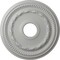 Ekena Millwork Federal Ceiling Medallion (Fits Canopies up to 8 1/2"), 15 3/8"OD x 3 5/8"ID x 1"P, Frost CM15FEFRF - alternate 1